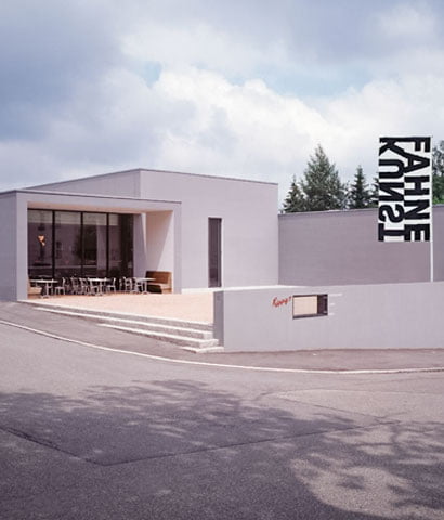 Eingang der Kunstsammlung Grässlin Eingang der Kunstsammlung Grässlin
