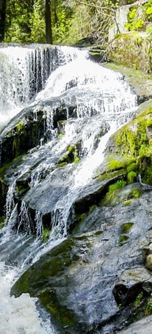Wasserfall im Schwarzwald Triberger Wasserfälle