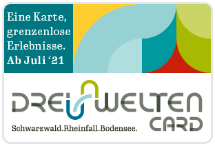 DreiWelten Card für Schwarzwald, Rheinfall und Bodensee